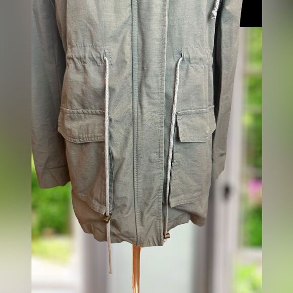 🔥 MARINE LAYER Hooded Utility Chore Jacket Parka Size XS - Picture 14 of 16